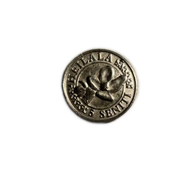 2015 Tonga Coin 5 seniti Heilala National Flower UNC