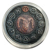 Lucky Colored Coin Zodiac Aries  in Plastic Capsule