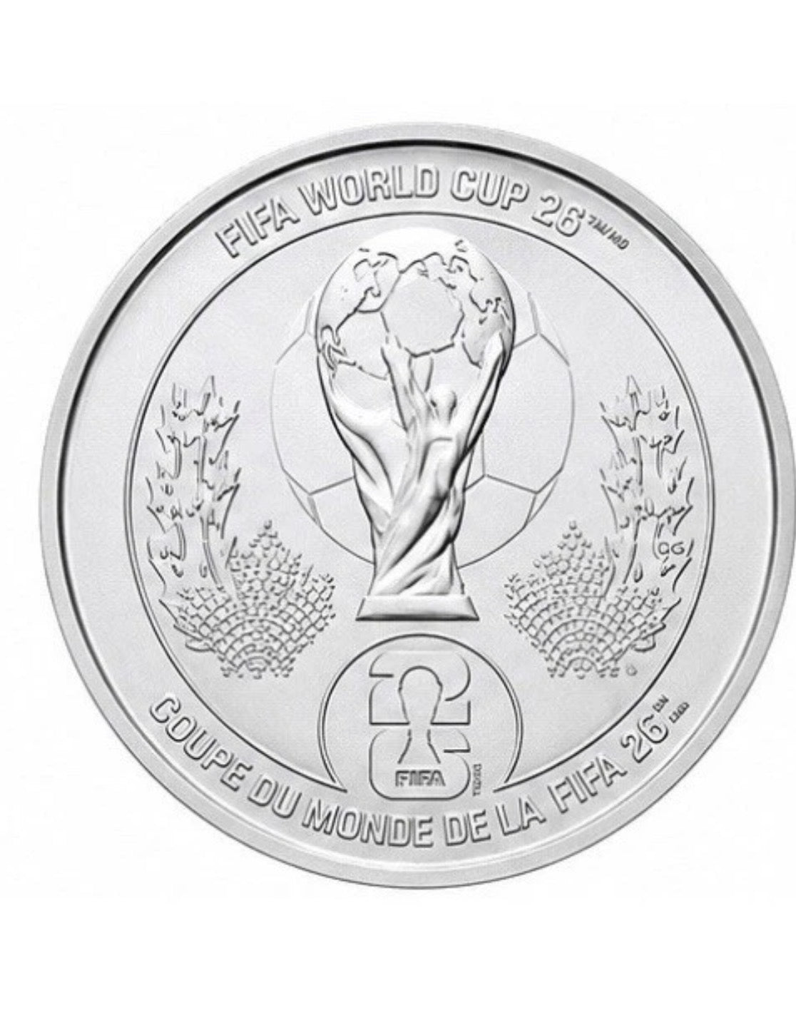 2026 $1 FIFA World Cup 5 Coin Set Canada UNC Loonie + 3 Quarters Collection