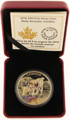 2016 Canada Silver  $20 Baby Animals: Caribou 1 oz