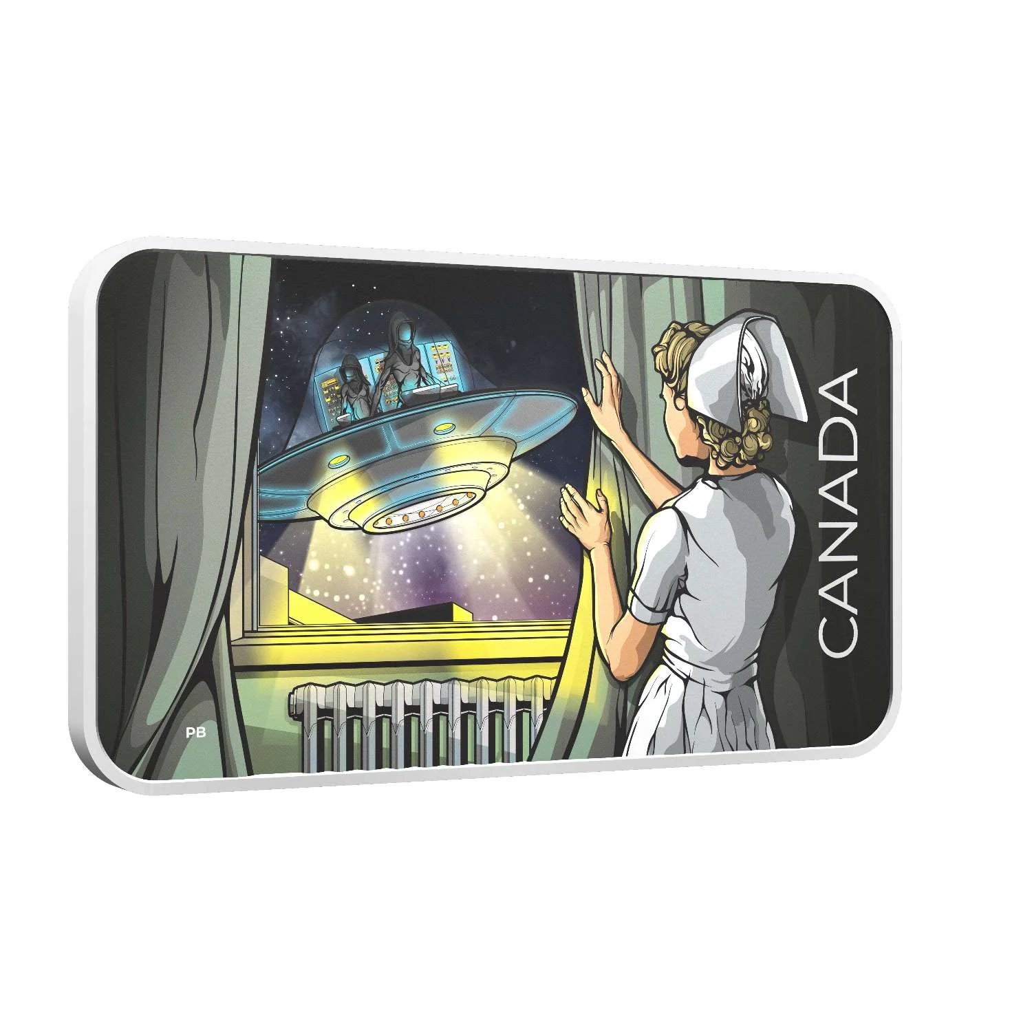 Canada Silver 2023 $20 The Duncan Incident - Unexplained Phenomena PF 1.015oz