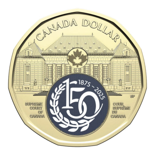 2025 Canada One Dollar  Coin Court of Canada BU
