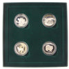 1999 Cats of Canada 4-Coin Sterling Silver Set