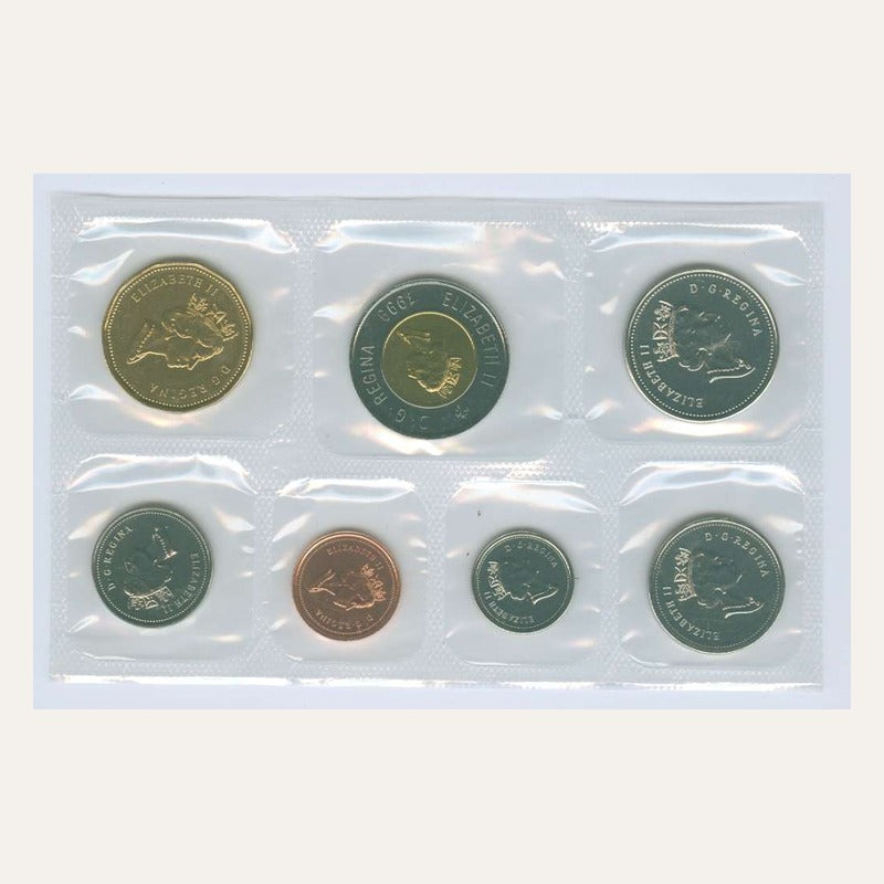 1999 Canada Nunavut Proof-Like 7-Coin Set RCM OGP Uncirculated