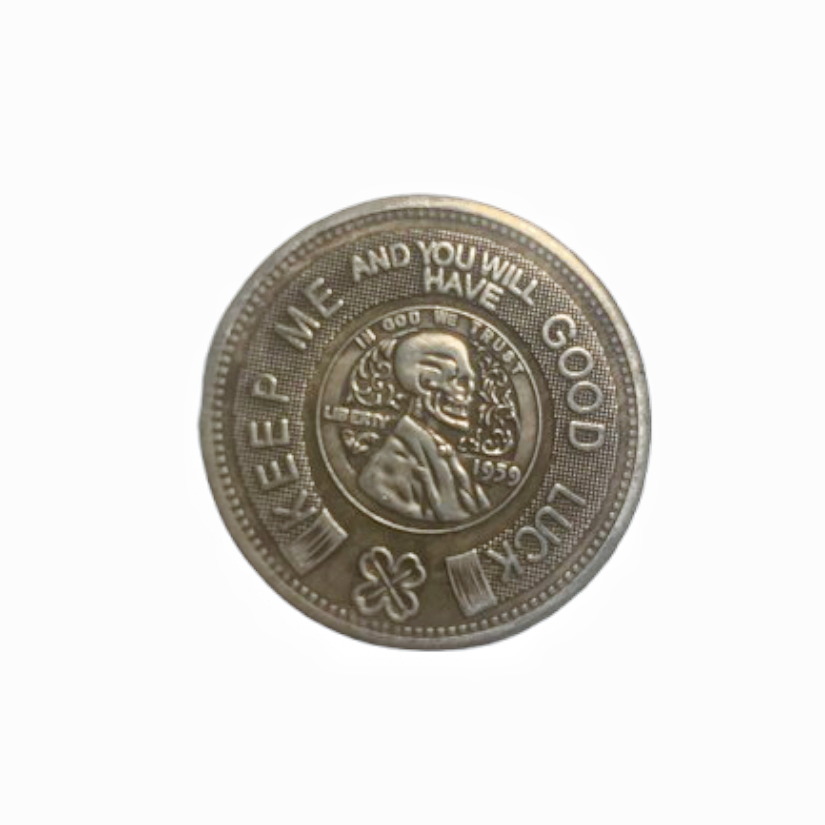 Copper Craft  Coin “Tree of Life 1921  “40mm Hobo Nickel Big Coin