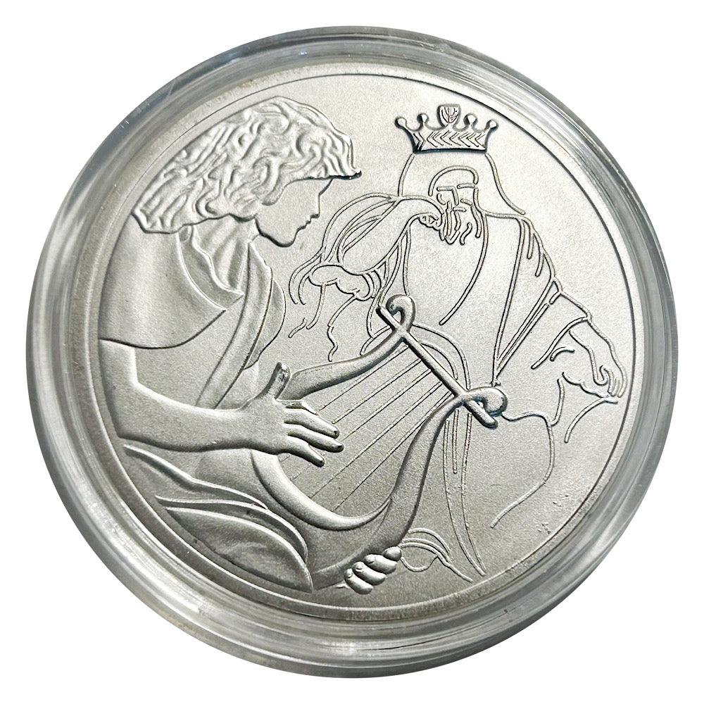 Lucky Coin Mythology Harp in Protective Plastic Capsule