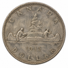 1935 Canada Silver Dollar $1 King George V Voyageur 80% Silver VF