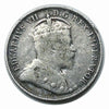 1902 Canada 5 Cents Silver - Edward VII Coin VF