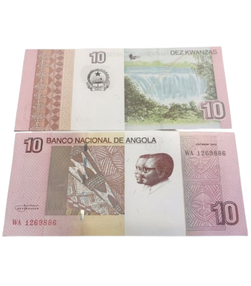2012 Angola 10 Kwanzas P 151B NEUF