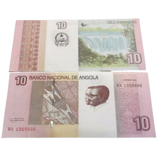 2012 Angola 10 Kwanzas P 151B UNZ