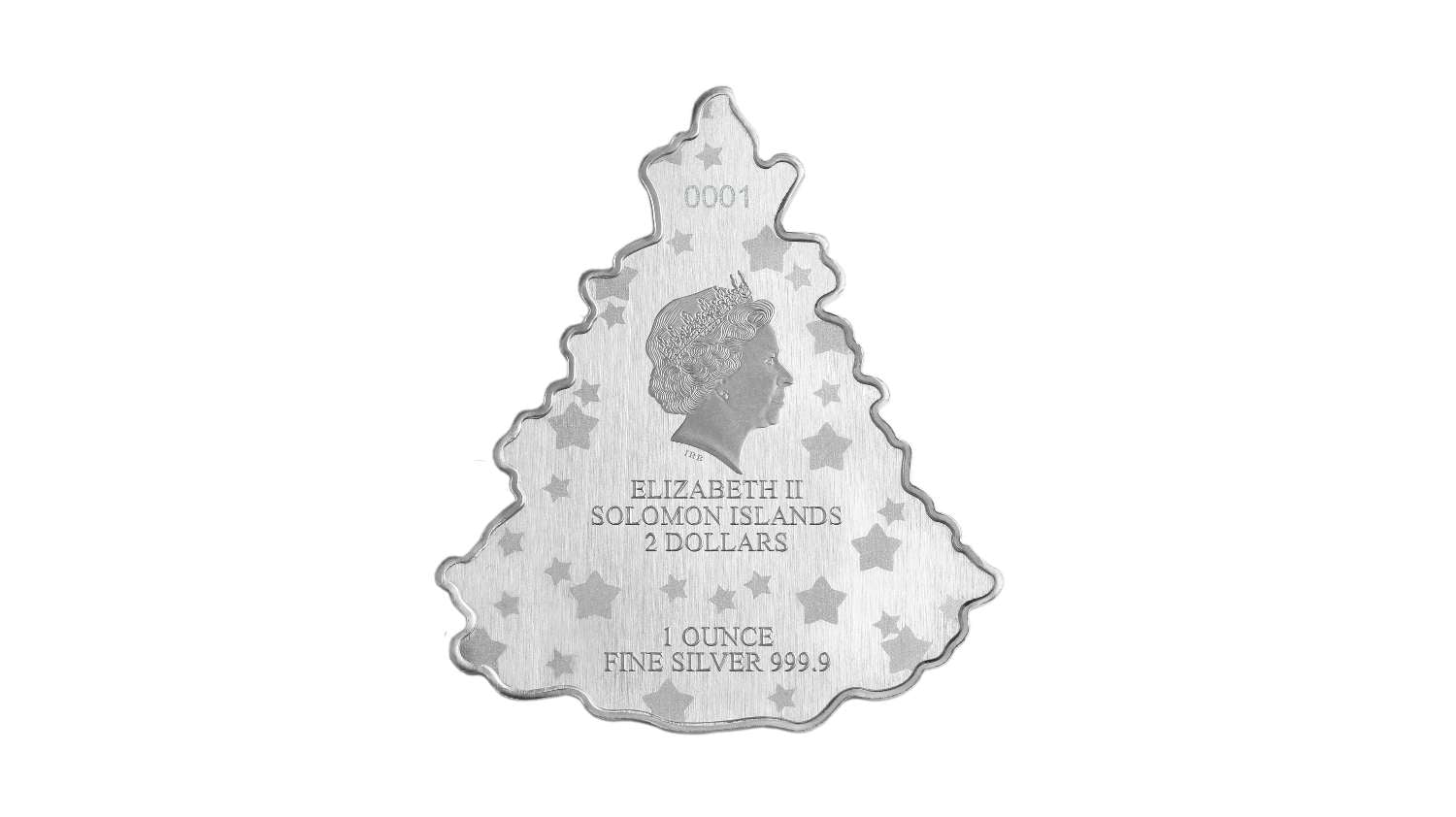 2023 $2 Fine Silver Coin – Holiday tree 1 oz