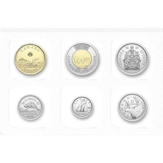 2025 Classic Uncirculated Canadian Coin Set Vancouver