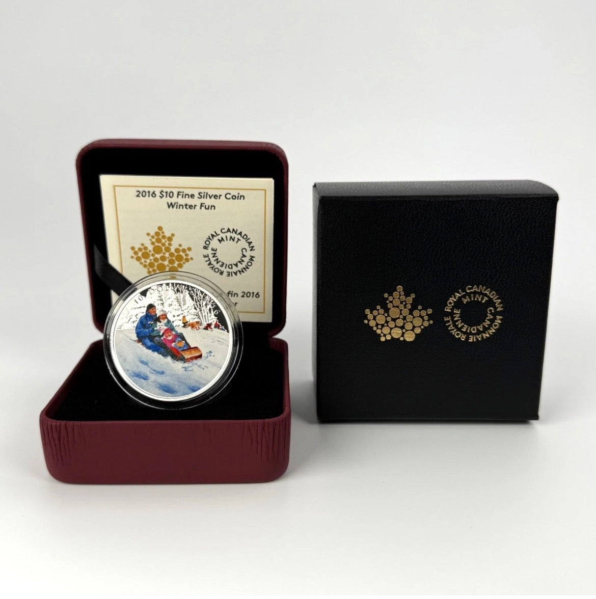2016 Canada Silver  $10 Winter Fun PF .51oz