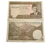 1983 Old Pakistan Paper Money Currency Rupees VF
