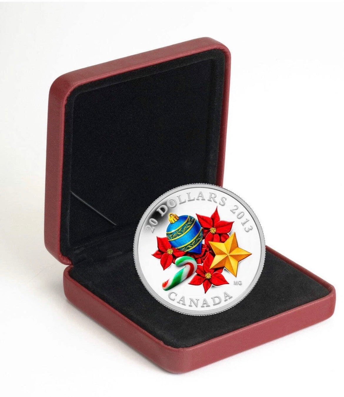 2013 Canada Silver  $20 Candy Cane PF 1 oz
