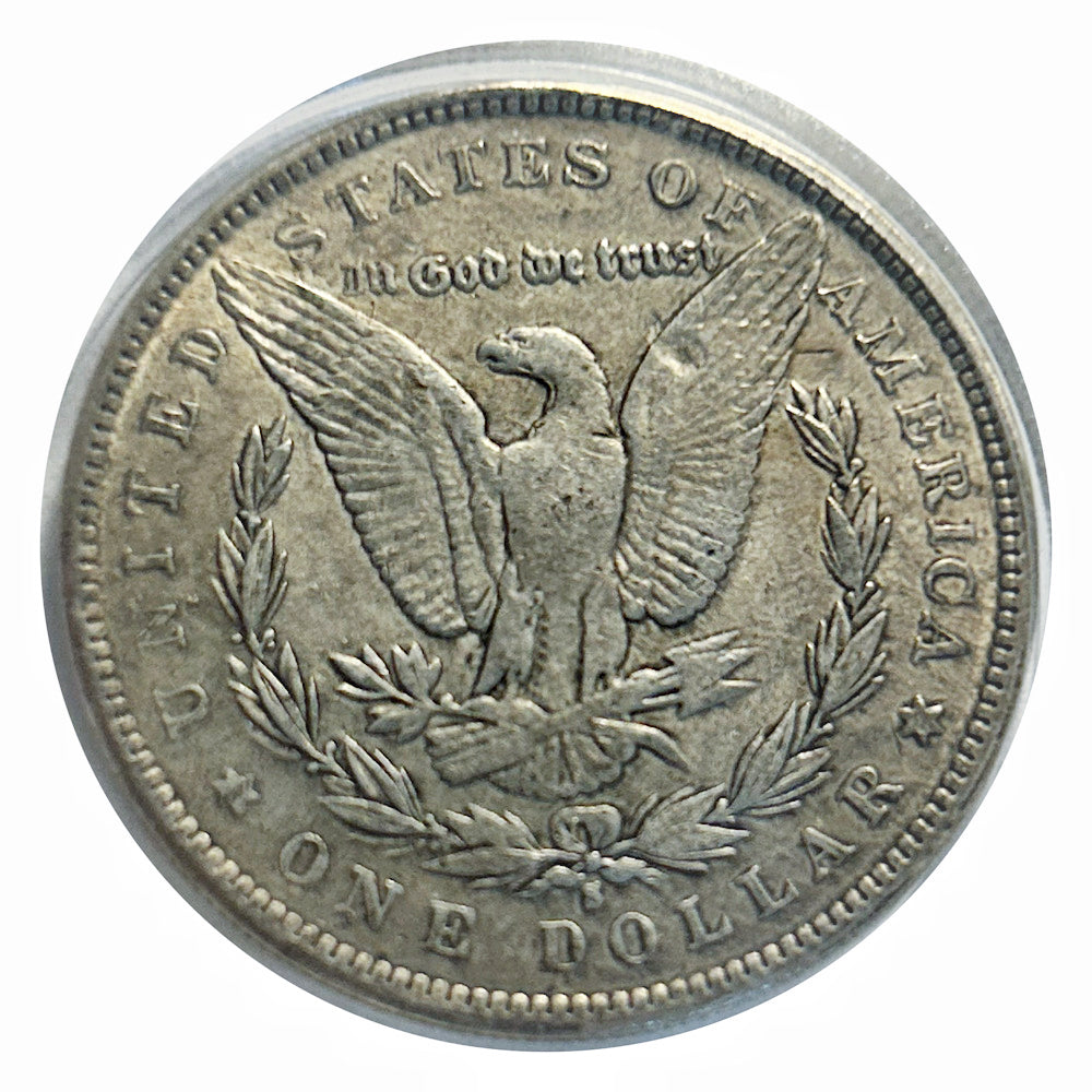 Lucky Craft Coin Morgan Dollar Liberty Head  Medal in Capsule