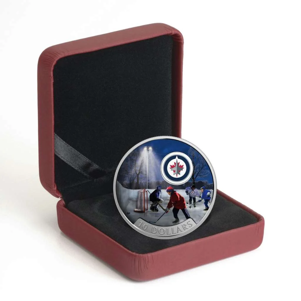 2017 Canada Silver  $10 Passion to Play - Winnipeg Jets
