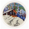 2016 $20 Canadian Landscapes – Ski Chalet, 1 oz .9999 Silver