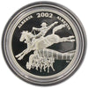 2002 Canada 50c Calgary Stampede Alberta .925 Silver Proof Coin