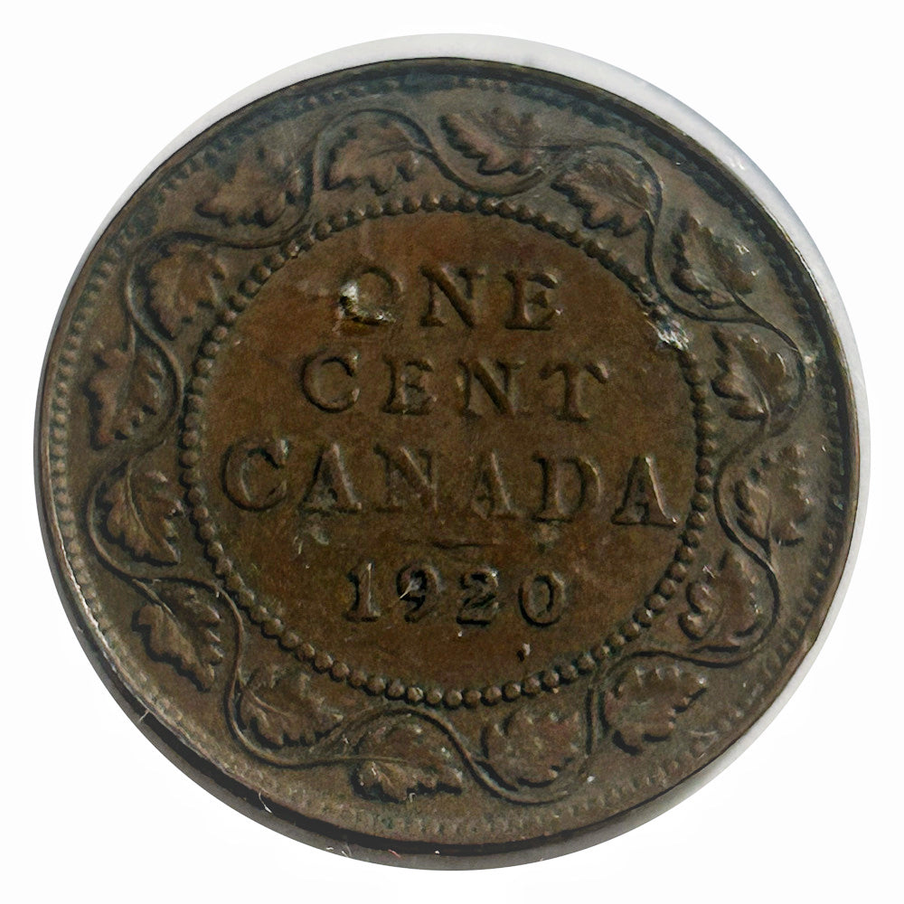 Kanada 1 Cent 1911 George V Canadian Penny Kupfermünze VF