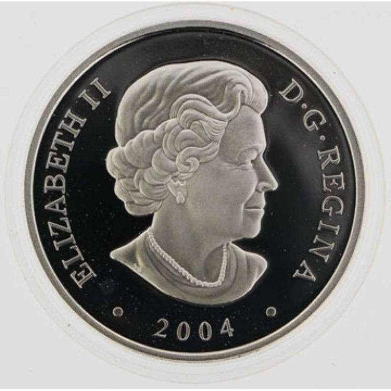 2004 Canada $20 Icebergs Natural Wonders 1 oz Silver