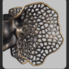 Luxury Abstract Elephant Head Sculpture – Modern Bronze Finish Decorative Statue