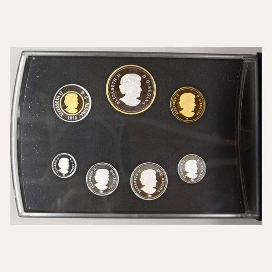 2016 Canada Transatlantic Cable 7-Coin Pure Silver Proof Set RCM OGP