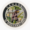 2013 Canada Silver  $10 Twelve Spotted Skimmer - Dragonfly PF .51oz
