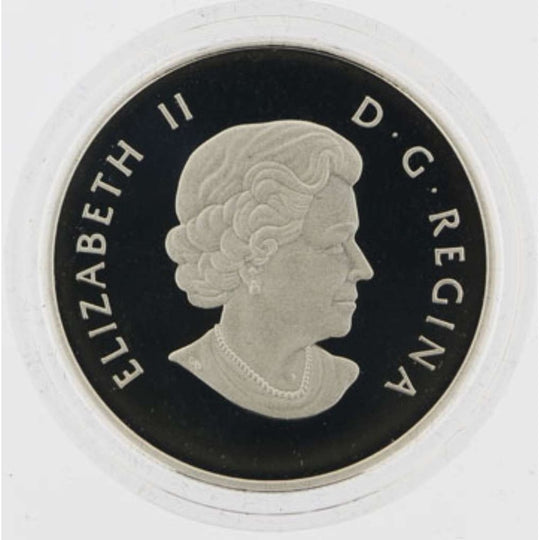 2014 Canada $10 Harlequin Duck ½ oz Silver