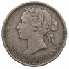 1900 Newfoundland 20 Cents Queen Victoria .925 Silver Canada VG