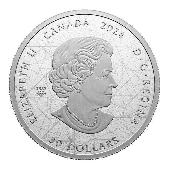 2024 Canada $30 Signs of the Zodiac 2 oz .9999 Silver Proof Coin