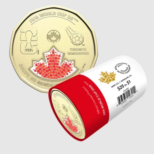 2026 $1 FIFA World Cup 2026TM/MC - Special Wrap Roll Colourized
