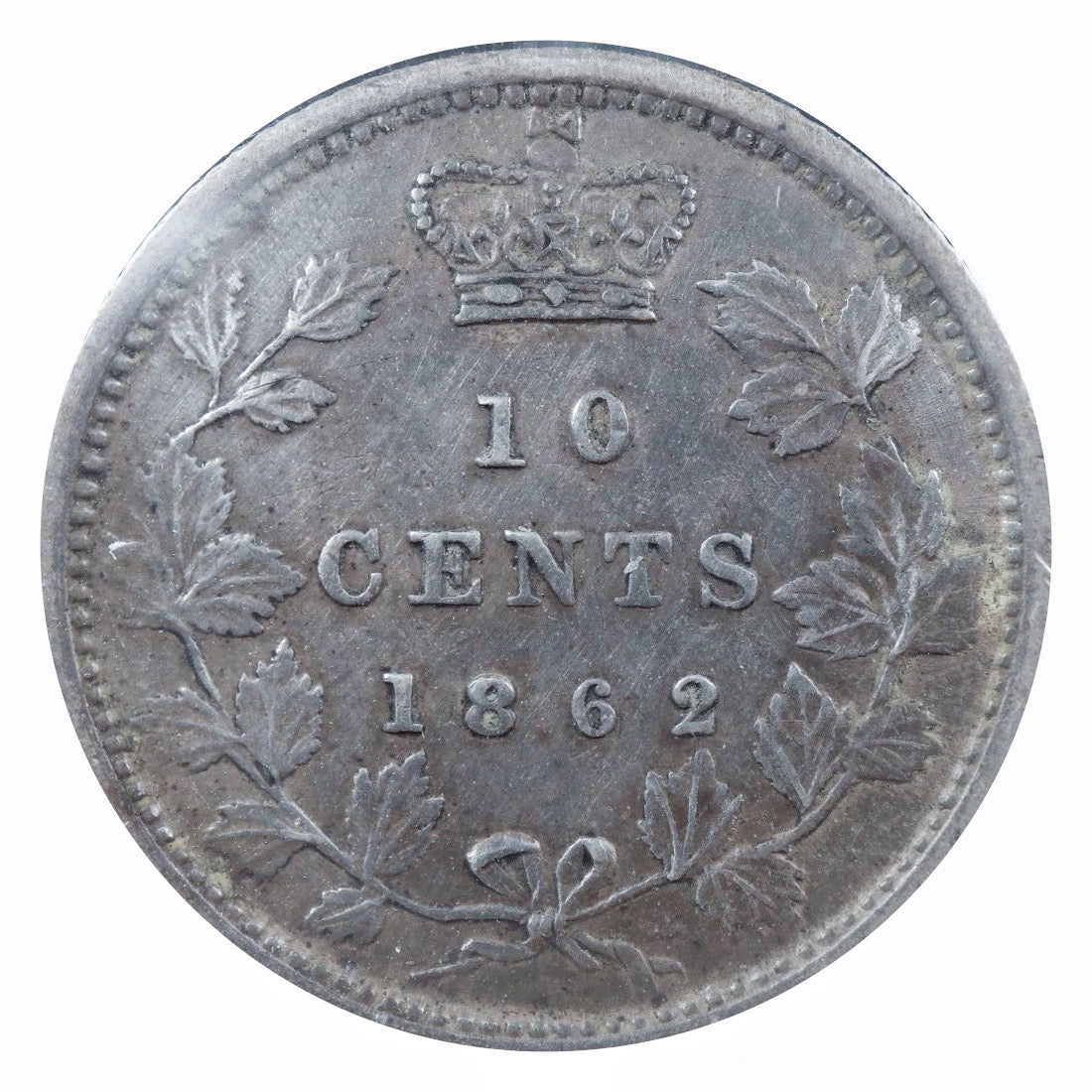 1862 New Brunswick 10 Cent Silver Coin VG