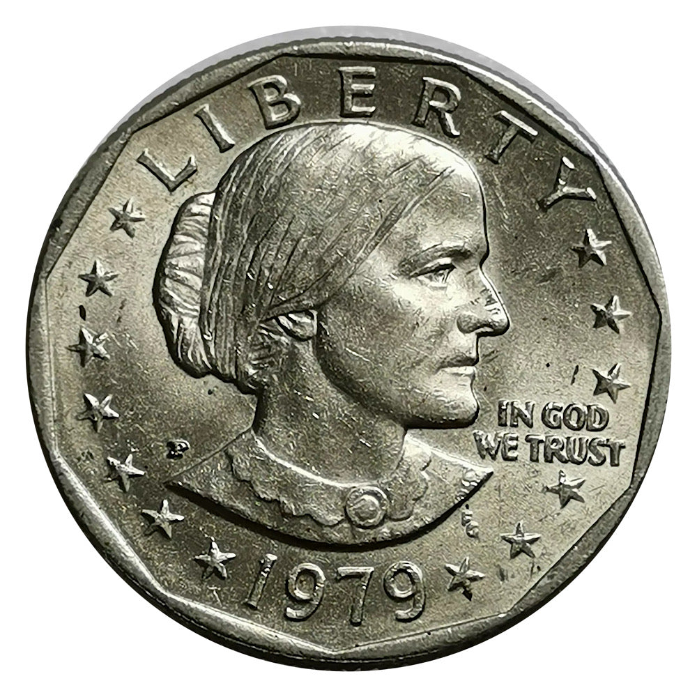 1979-P Susan B Anthony Dollar- Choice Gem Brilliant Uncirculated Luster