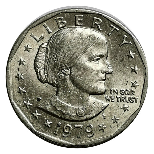 1979-P Susan B Anthony Dollar- Choice Gem Brilliant Uncirculated Luster