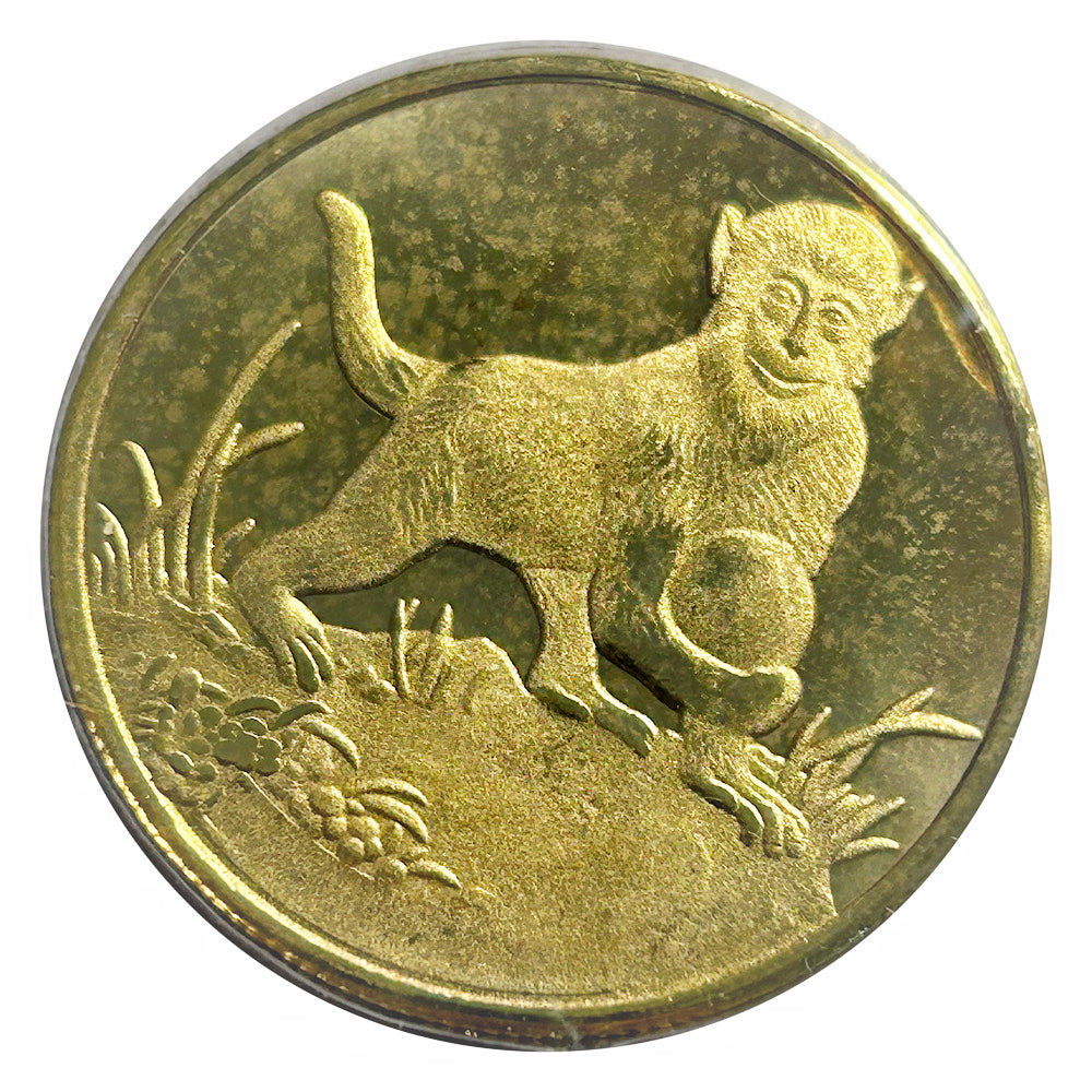 Lucky Craft Coin Lucky Monkey Zodiac Medal in Capsule