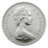 1967 Canadian Silver Dollar Coin  MS60