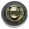 Lucky Craft Colored Coin Poker Card Guard It’s My Time Edition in Capsule