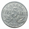 1923 Kanadische 5-Cent-Beaver-Nickelmünze (Umlauf) VF