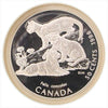 1996 Canada Little Wild Ones 4-Coin Sterling Silver 50c Proof Set RCM