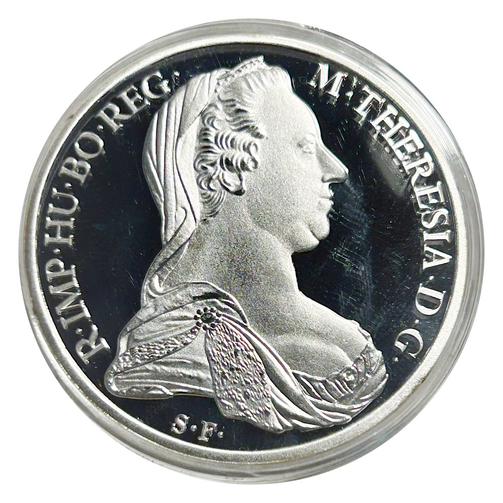 Lucky Coin Austria Maria Theresa   in Plastic Capsule