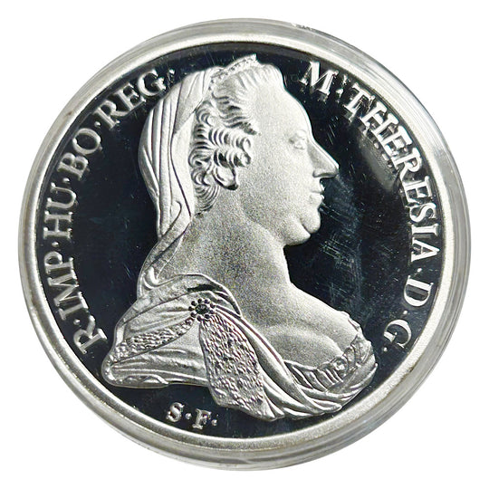 Lucky Coin Austria Maria Theresa   in Plastic Capsule