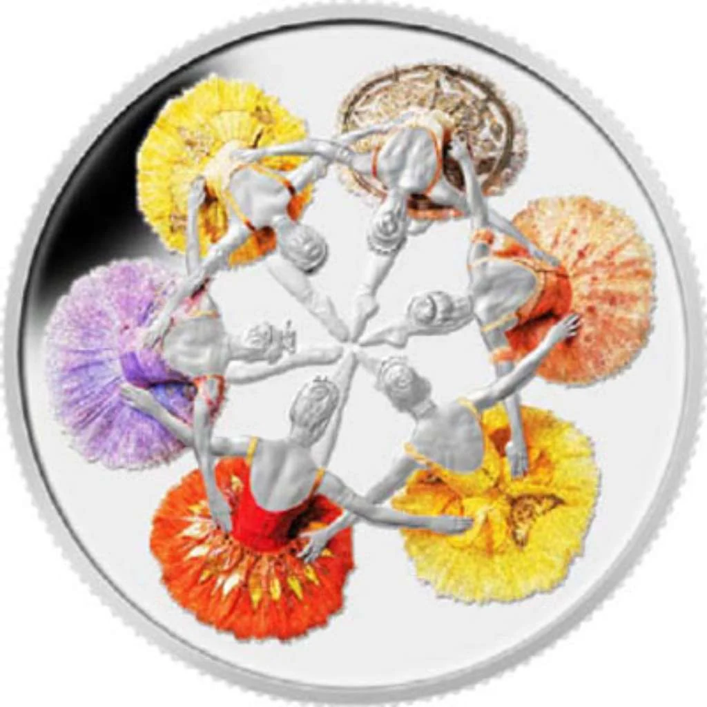 2014 Canada Silver  $20 75th Anniversary of The Royal Winnipeg Ballet