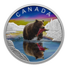 2024 Canada Silver $20 Grizzly Bear - Wildlife Reflections PF 1.009oz