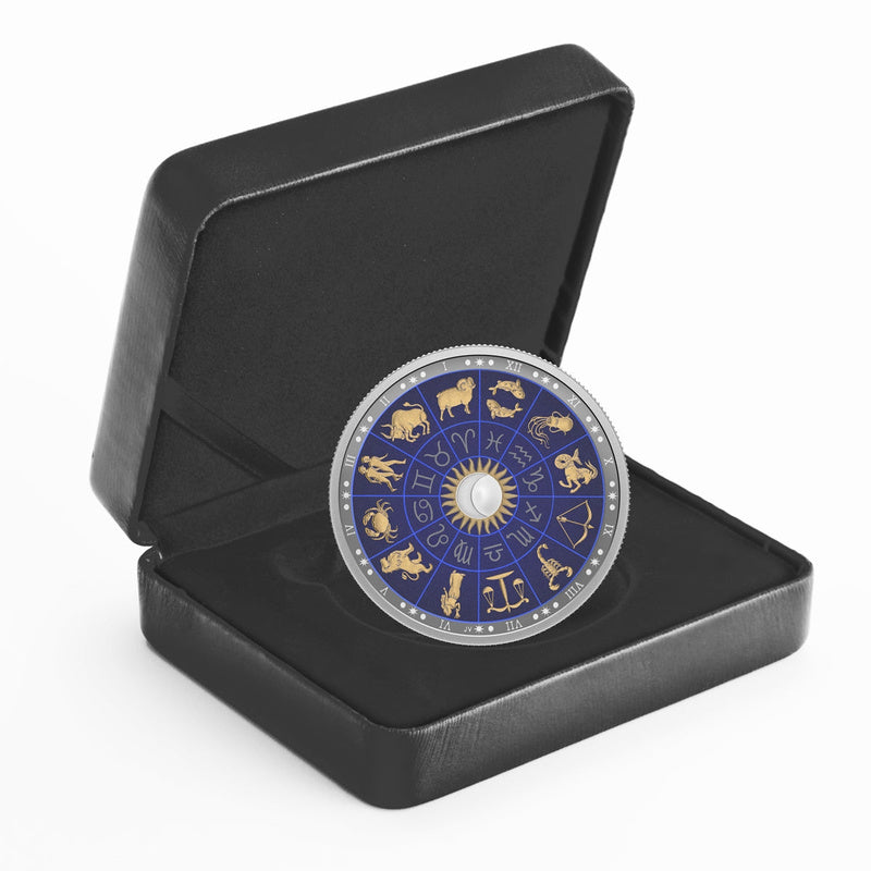 2022 Canada $30 Signs of the Zodiac 2 oz Silver Proof Black Light Coin