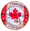 Canada Muskie Fishing 1 oz Pure Copper Colorized Bullion Round Fish Coin