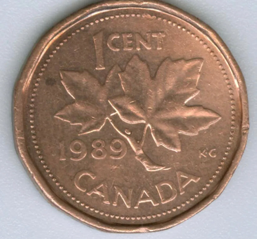 1989 Kanada Ein Cent BU