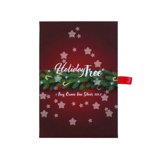 2023 $2 Fine Silver Coin – Holiday tree 1 oz