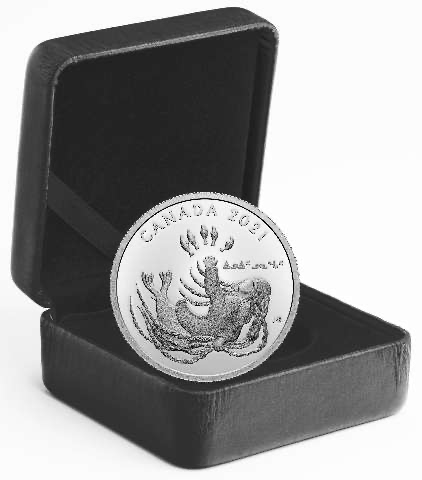 2021 Canada Silver  $20 Inuit Nunangat PF 1.009oz