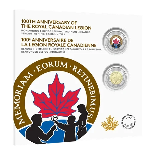 2026 100th Anniversary of The Royal Canadian Legion - Commemorative Collector Keepsake Card